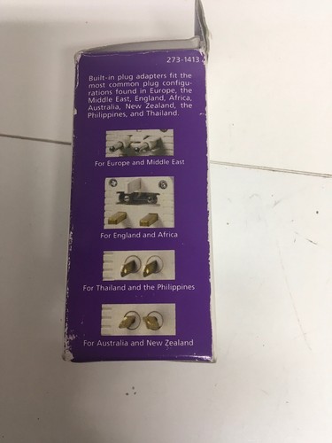 Radio Shack 1600-Watt Foreign Travel Voltage Converter Adapter 273-1413