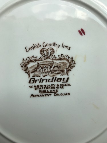 Grindley China Country Style Pattern Dinner Plate 10