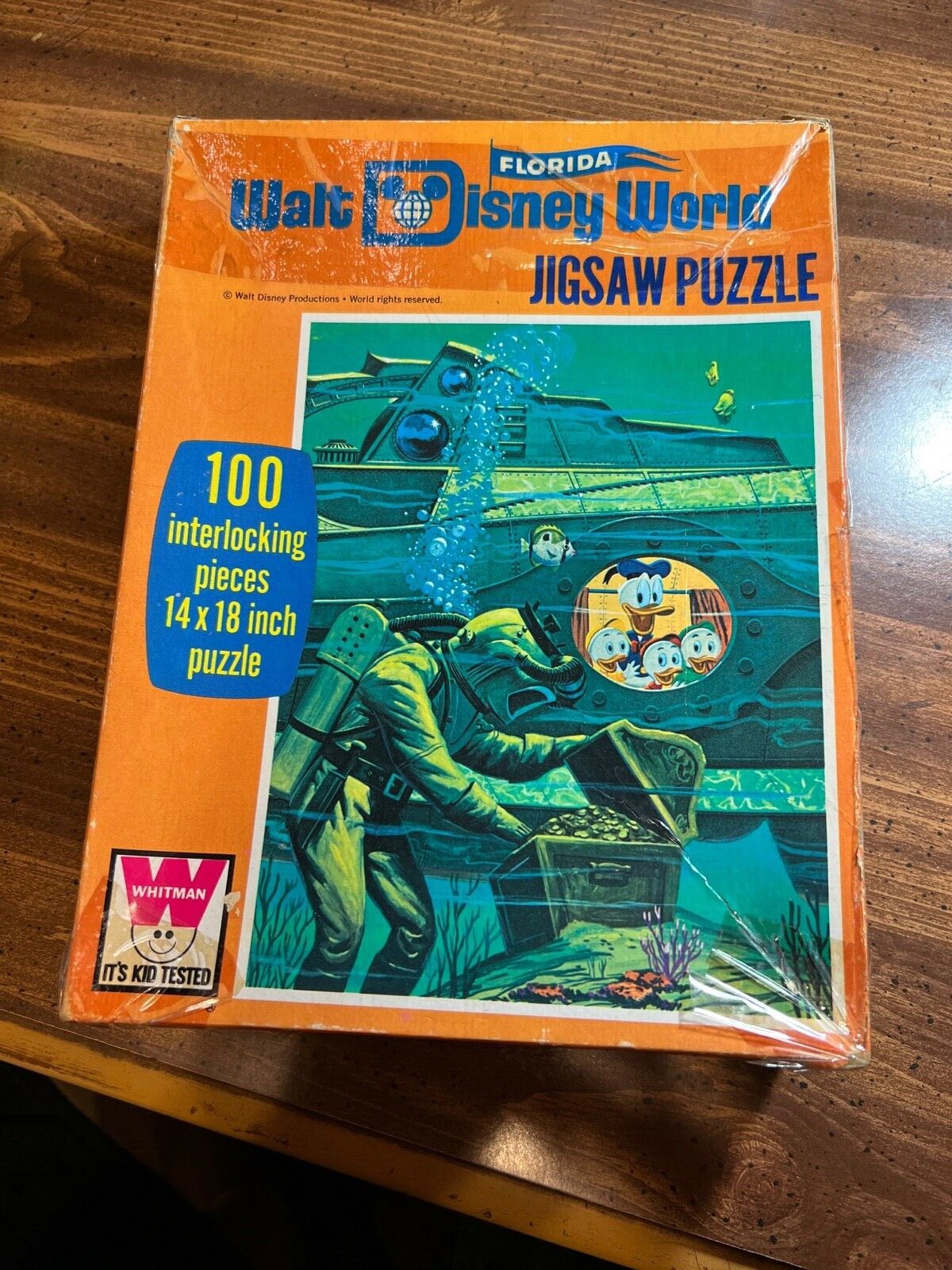 DONALD DUCK ★ ヴィンテージ　パズル　ウォルトディズニー Vintage Walt Disney World Florida Puzzle Donald Duck 20,000