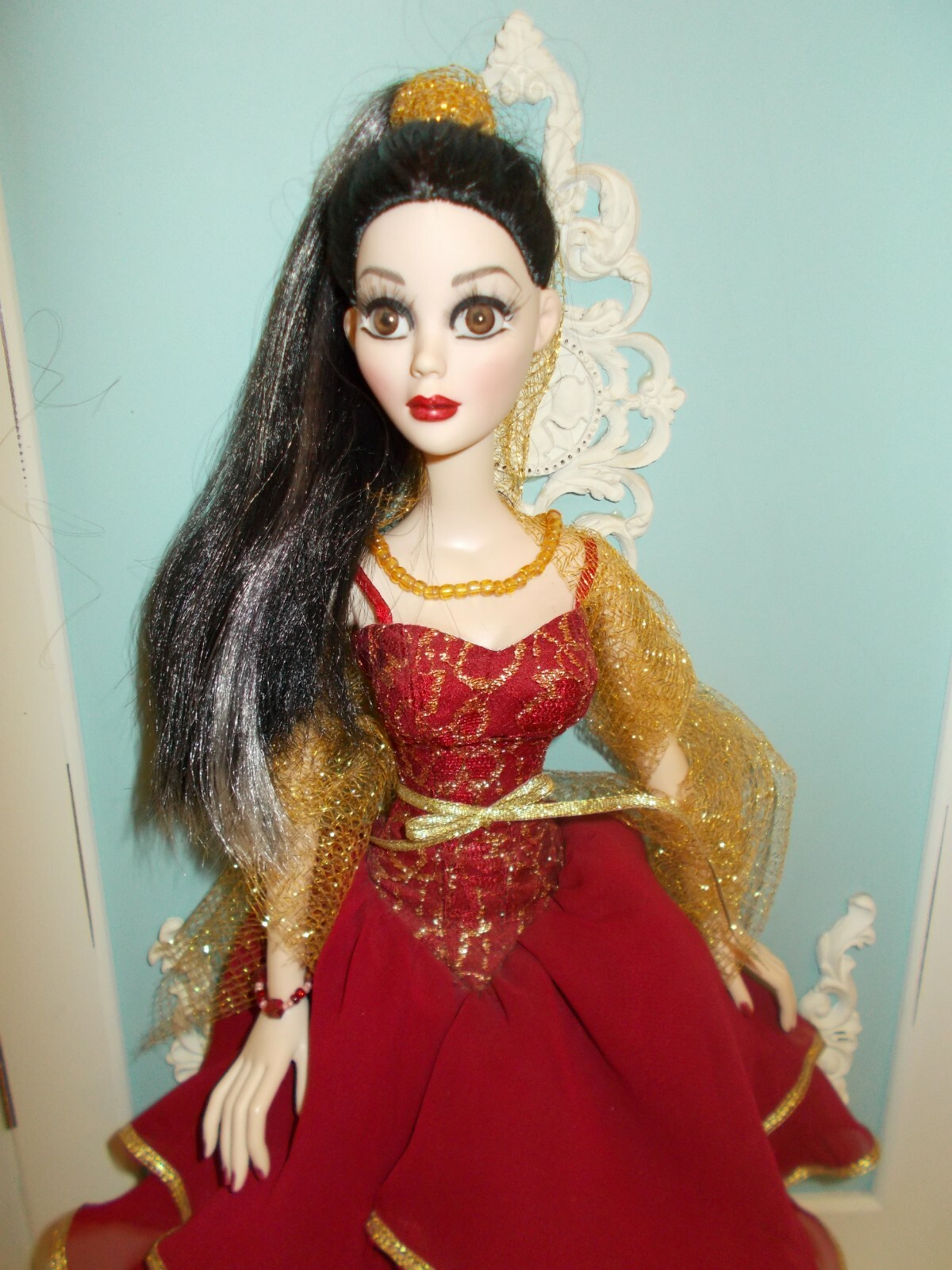 Tonner Evangeline Ghastly Midnight Sun Redressed OOAK