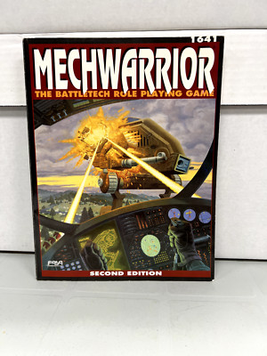 mechwarrior 1641 The Battletech Role Playing Game Second Edition