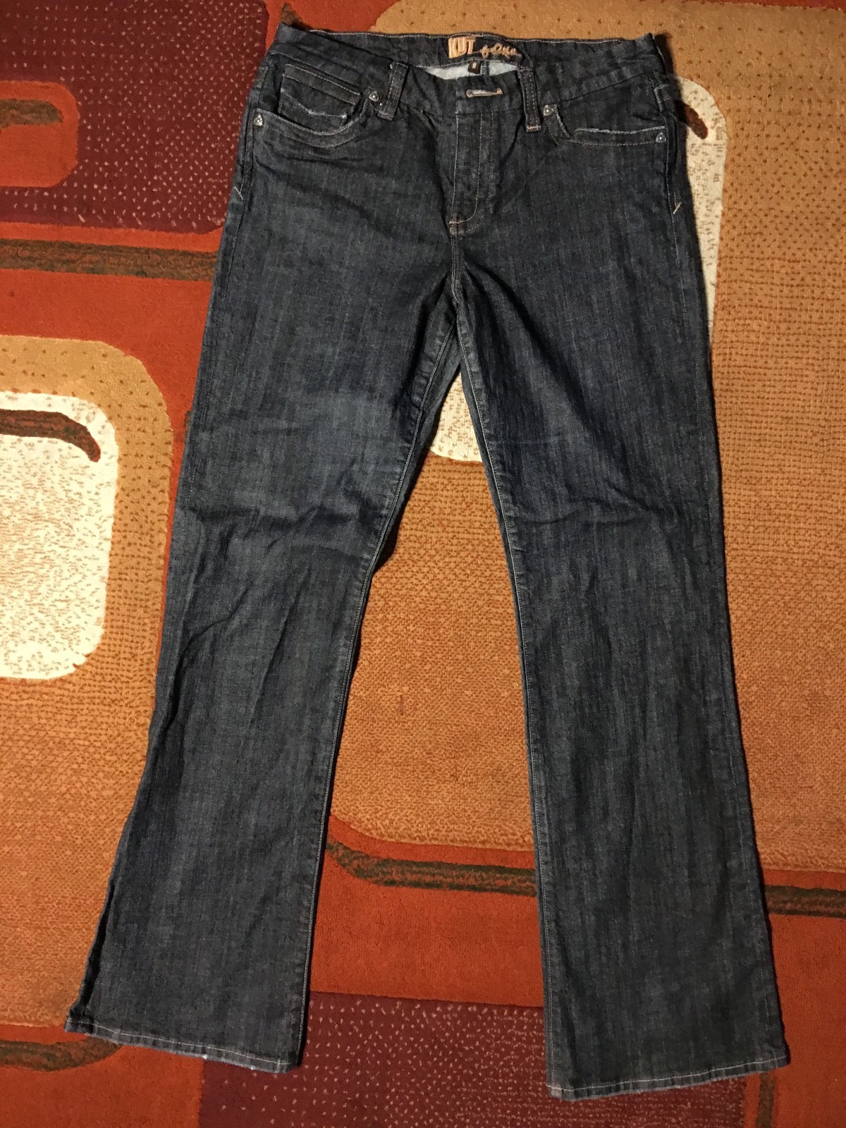 KUT Jeans Stretch Dark Blue Women Size 8 30W x 32L (R738) | eBay