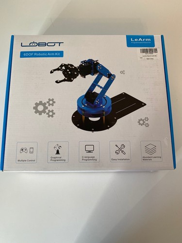 lewansoul learm 6dof full metal robotic arm