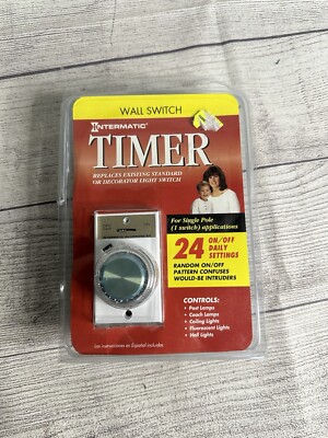 Intermatic EJ341C Programmable 24-Hour Security Timer - NEW SEALED