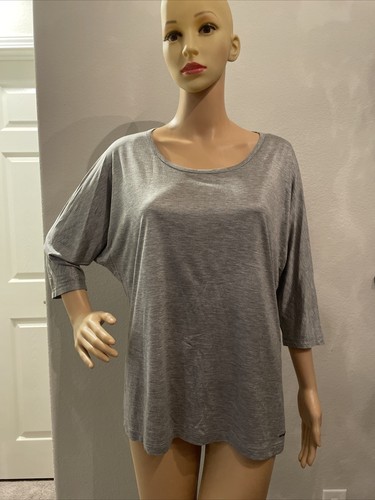 BURBERRY Brit 100%Viscose Grey Dress Top Large NWOT | eBay