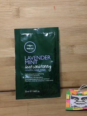 Paul Mitchell Tea Tree Lavender Mint Deep Conditioning Mineral Hair Mask 0.68oz