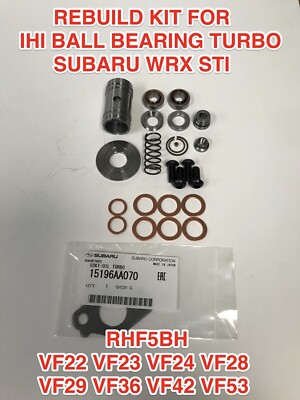 VF34 TURBO REBUILD KIT UPGRADE FOR IHI VF22 VF23 VF36 VF42 RHF5HB SUBARU WRX STI
