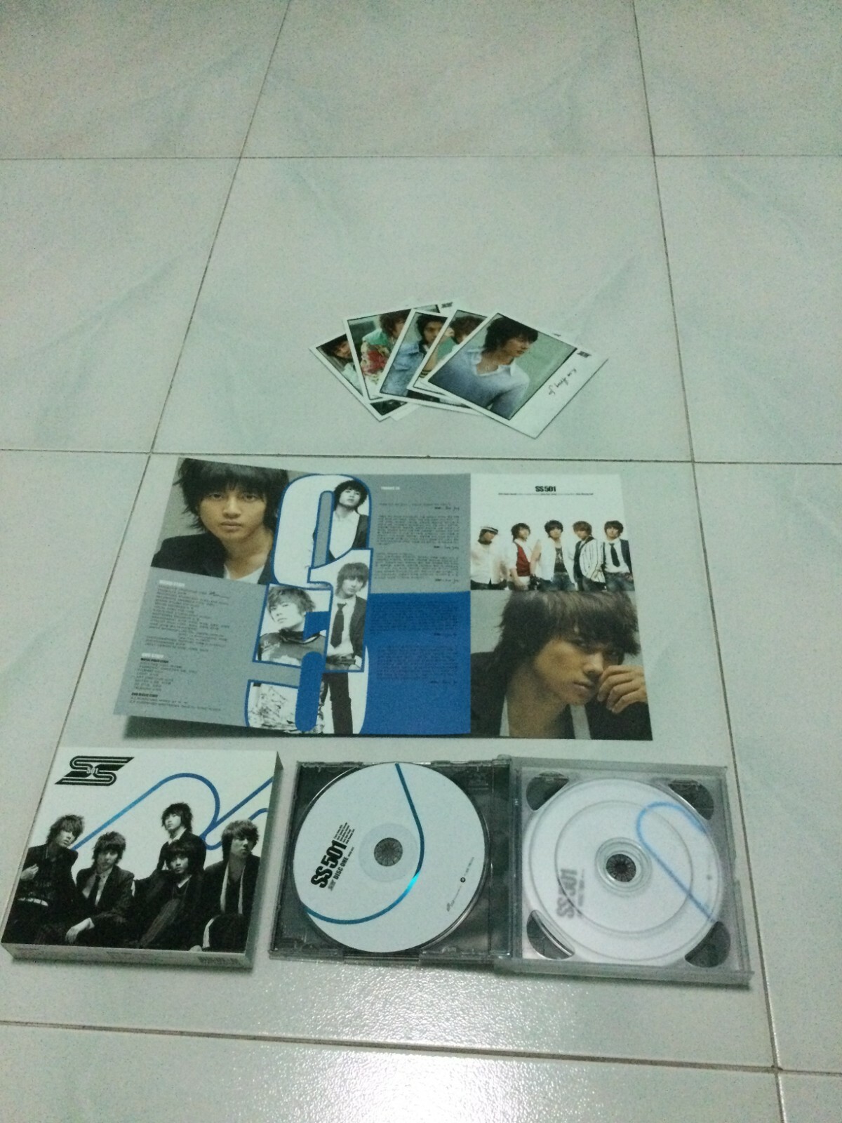 SS501 CD，DVD SS501 Vol. 1 CD+DVD Kim Hyun Joong Young Saeng Kyu Jong