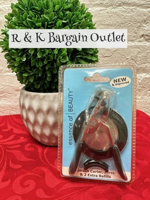 Essence Of Beauty Eyelash Curler , Mirror & 2 Extra Refills Set