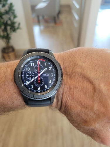 Samsung Gear S3 Frontier Smart Watch SM-R760 46mm Bluetooth Samsung Gear S3 Frontier Smart Watch SM-R760 46mm Bluetooth