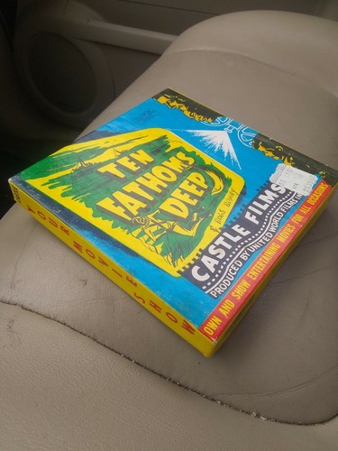 Ten Fathoms Deep Jacques Cousteau BW 8MM Adventure Film By Castle Films nice