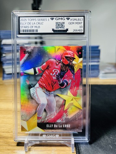 2025 Topps Series 1 Elly De La Cruz Stars Of MLB GMG Graded