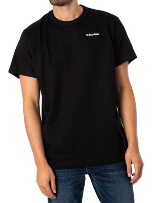 

Мужская свободная футболка G-Star RAW, черная, Черный, D23822-4561-6484