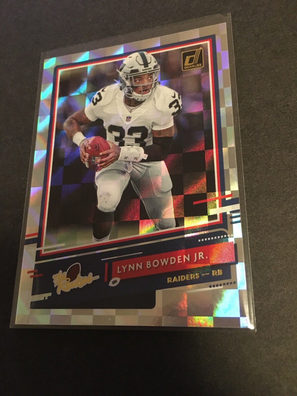Lynn Bowden Jr Donruss The Rookies Sp Rookie Raiders Sportscards Com