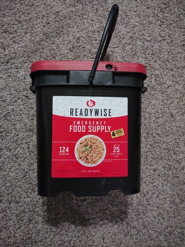 Readywise Freeze Dried Emergency Food Bucket MRE 124 Servings, USA, EXP ...