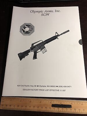 Olympic Arms Firearms Catalog