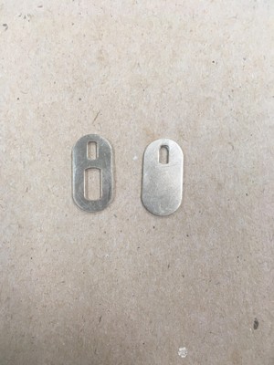 HERMLE  KIENINGER GRANDFATHER CLOCK SOLID BRASS CHAIN HOOK PULL TABS