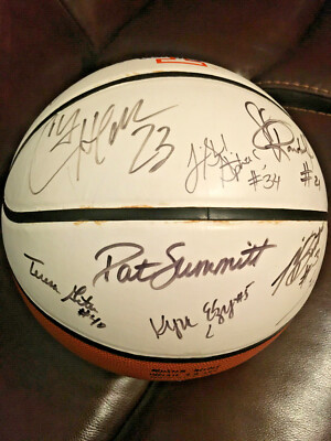 pat summitt autograph