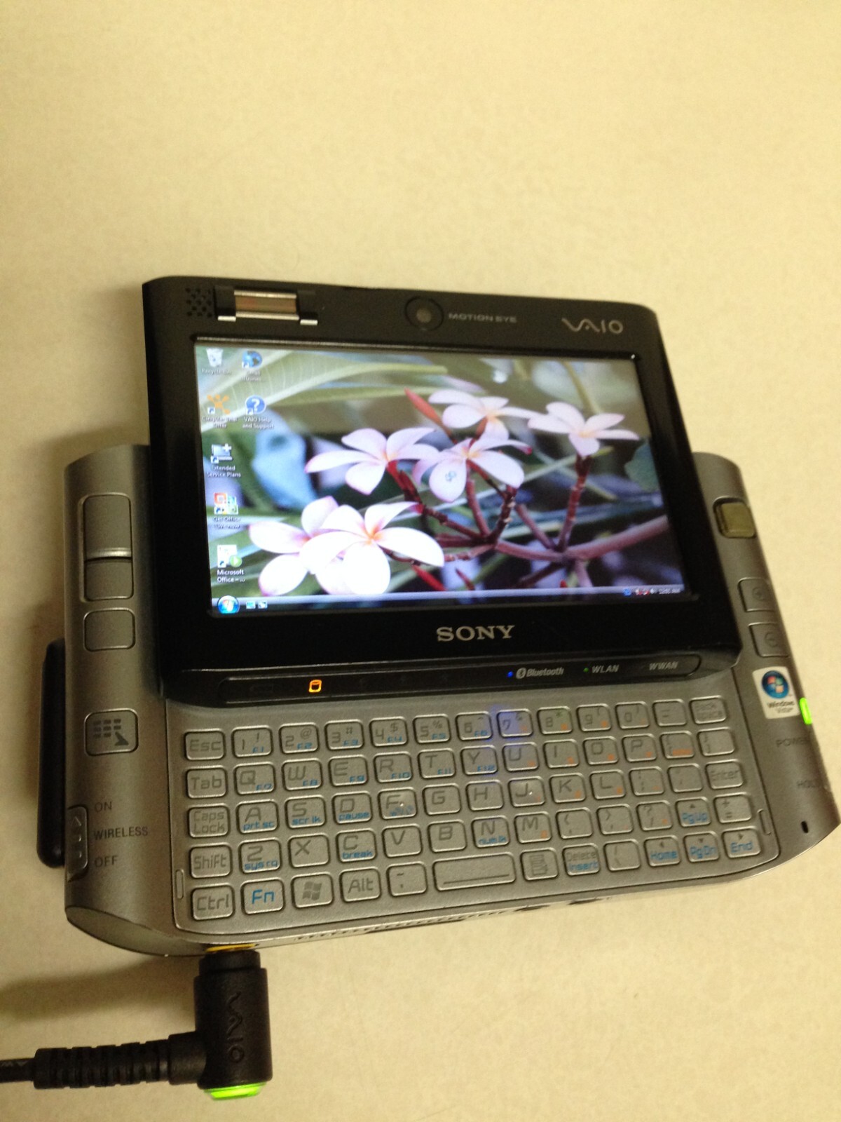 Sony VAIO VGN-UX380N Screen Size 4.5 Sony VAIO VGN-UX380N Screen Size 4.5