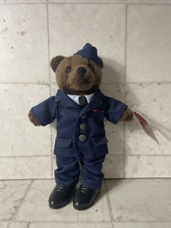 Vtg 1989 Us Air Force Bear Forces Of America W/Tag 10