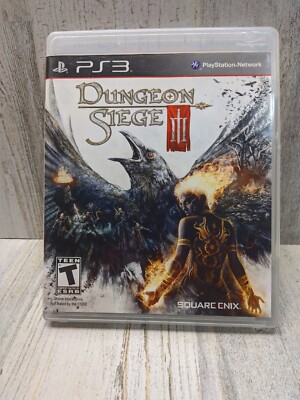 Dungeon Siege III (Sony PlayStation 3, 2011) PS3 Black Label Complete w/ Manual