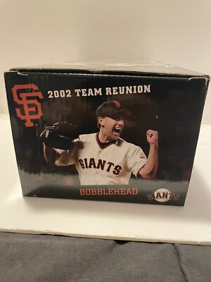 2002 SF Giants team reunion Kirk   Woody  Rueter Bobblehead