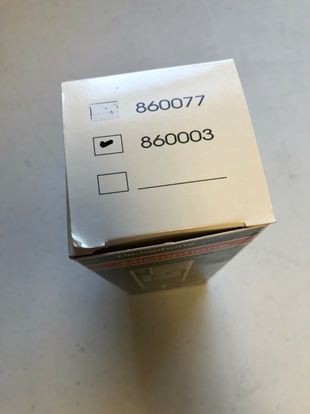 Dictaphone Microphone 860003 W/Docking Cradle