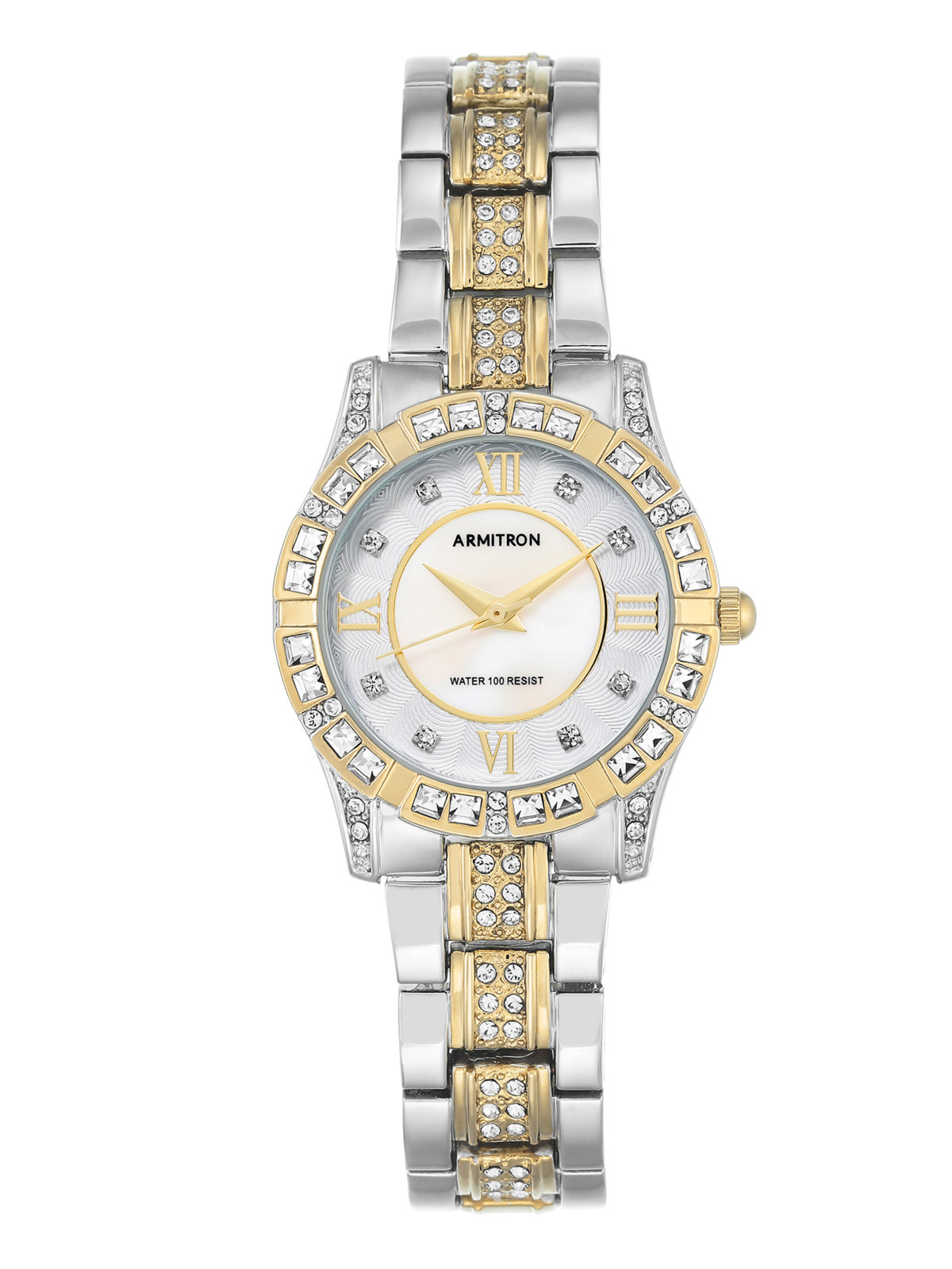 armitron water 100 resist steel