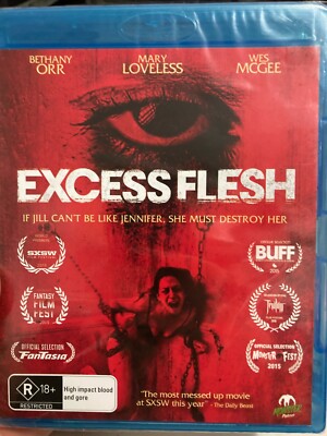 Excess Flesh NEW/sealed BLU RAY (2015 horror movie / Monster Pictures release)