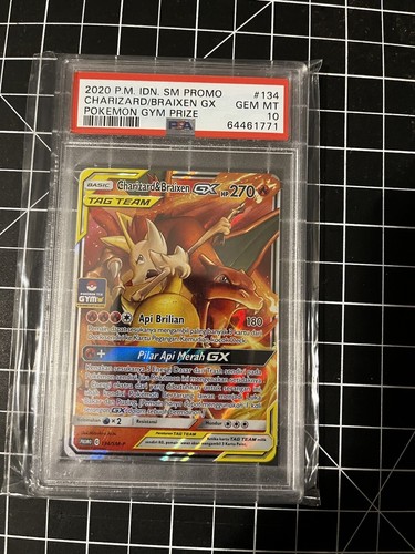 Pokémon Indonesia Exclusive Charizard & Braixen GX Gym 134