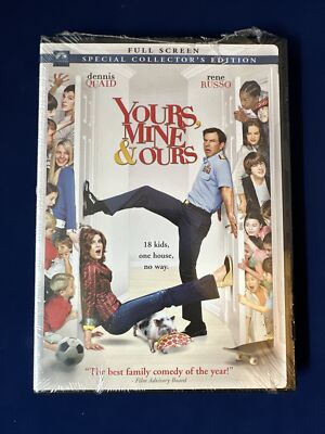 Yours, Mine, Ours (DVD Full screen Version) -BRAND NEW