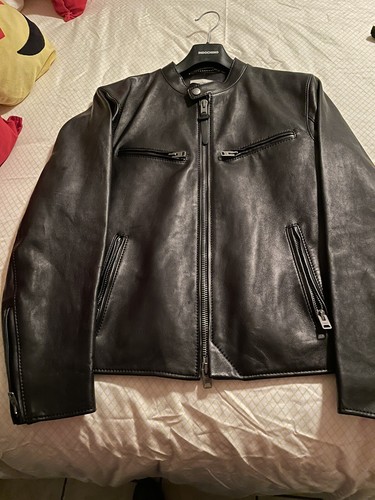 COACH LEATHER JACKET BLACK - BRAND NEW MENS | eBay