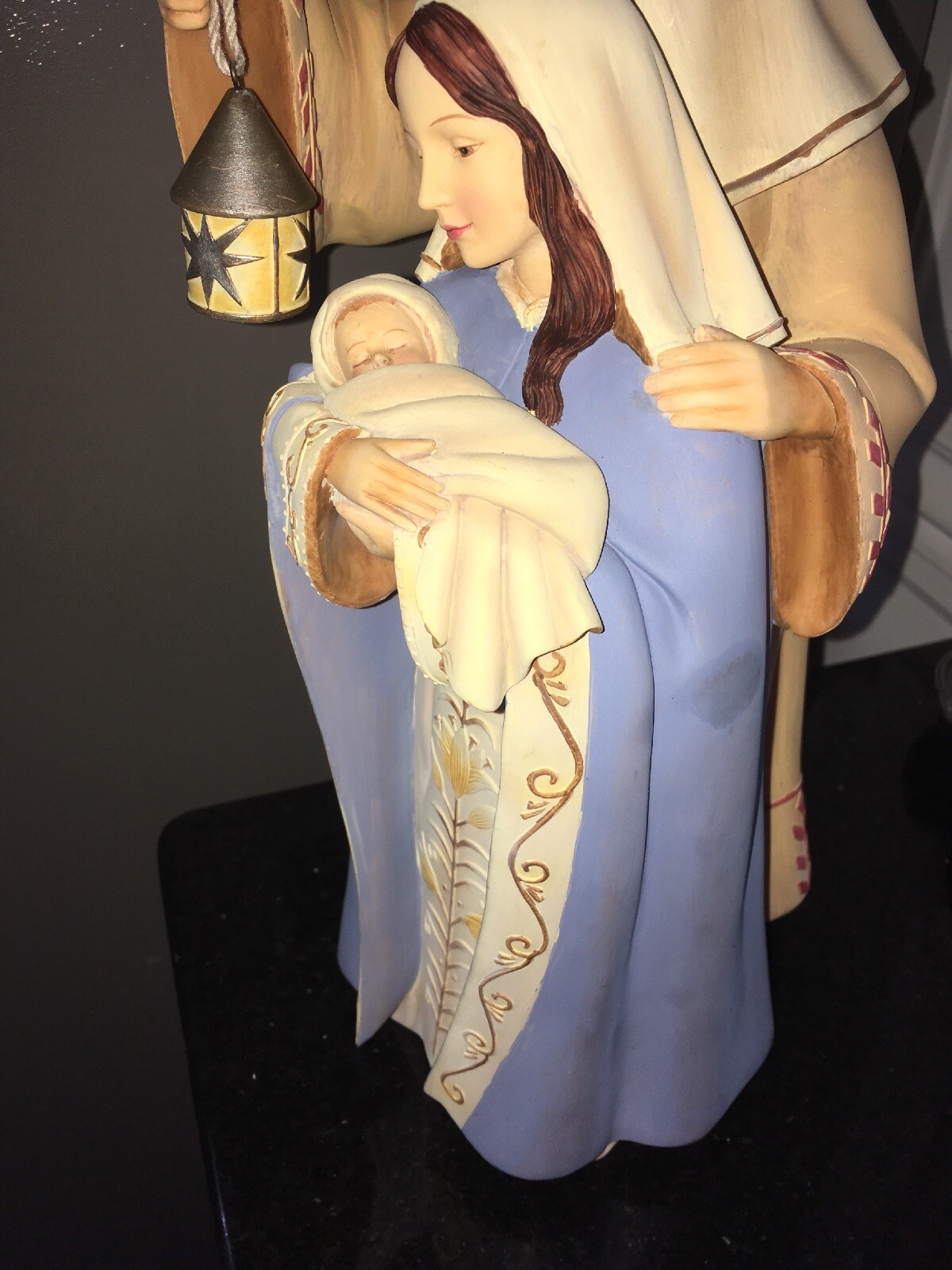 DEMDACO HOLY FAMILY FIGURINE Judith Ann Griffith 2008 Wonders of The Season