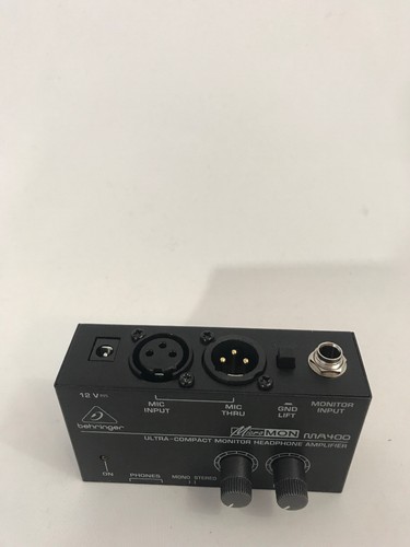 Behringer Micromon Ma400 Ultra-Compact Monitor Headphone Amplifier