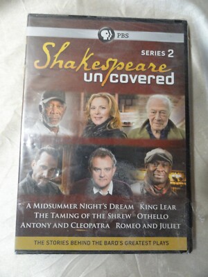 NEW PBS SHAKESPEARE UNCOVERED SERIES 2 DVD2 2 DISC SET FACTORY SEALED