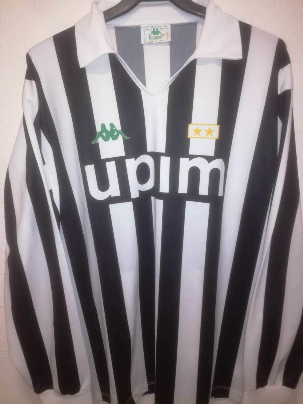 JUVENTUS 1990-1991 UPIM camiseta shirt trikot maillot maglia