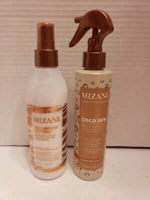 Mizani 25 Benefit Miracle Milk 8.5oz & Coco Dew 6.8oz Set