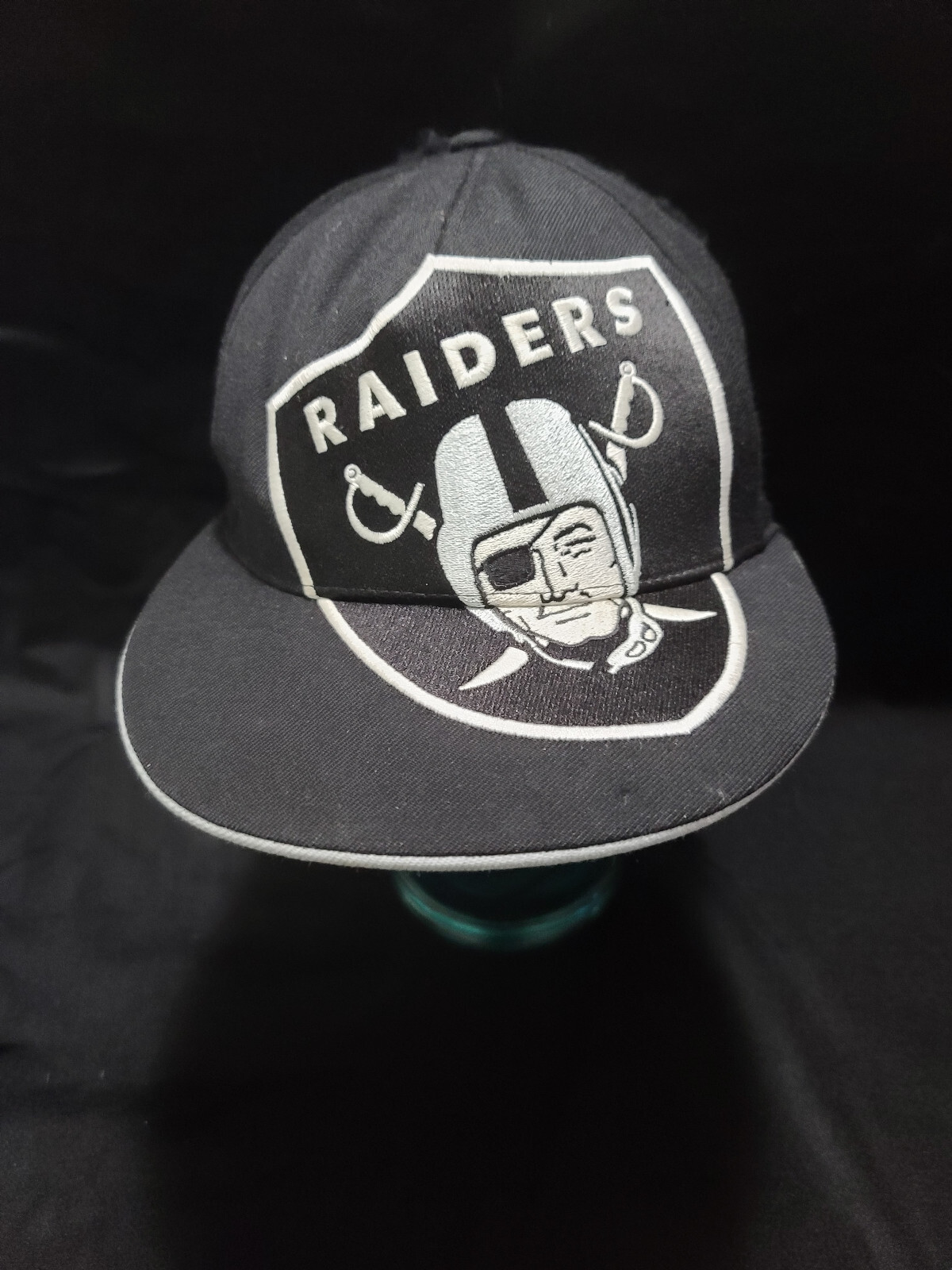 RAIDERS キャップ NFL ロゴ付き Reebok社製 LAS VEGAS RAIDERS NFL FOOTBALL 2-TONE REEBOK REPLICA