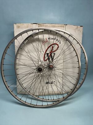 Vintage Phil Wood Hub Wheelset 700c Super Champion Rim 27  Rear REBUILT SERVICED