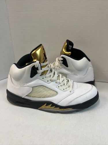 Jordan 5 Retro Olympic 2016 Size 13 Used 136027-133 | eBay