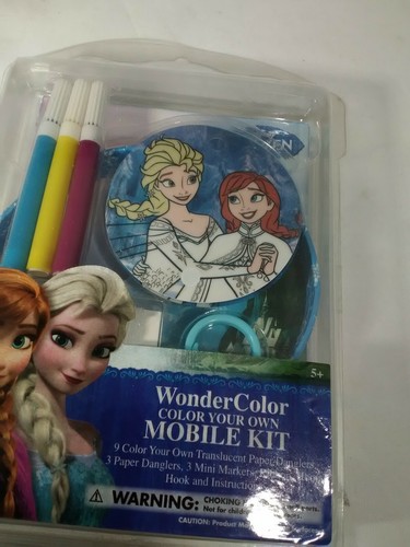 Disney Frozen Color Your Own Wonder Color-Mobile Kit, Multi-Color
