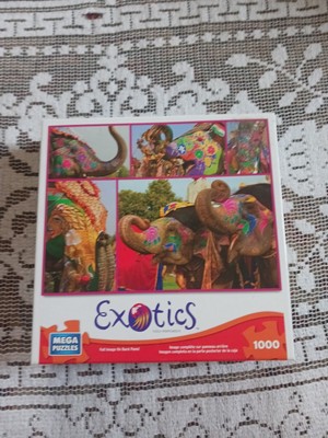 Exotics 100 Piece Elephant Puzzle Mega Puzzles Festival Of Color Diwali