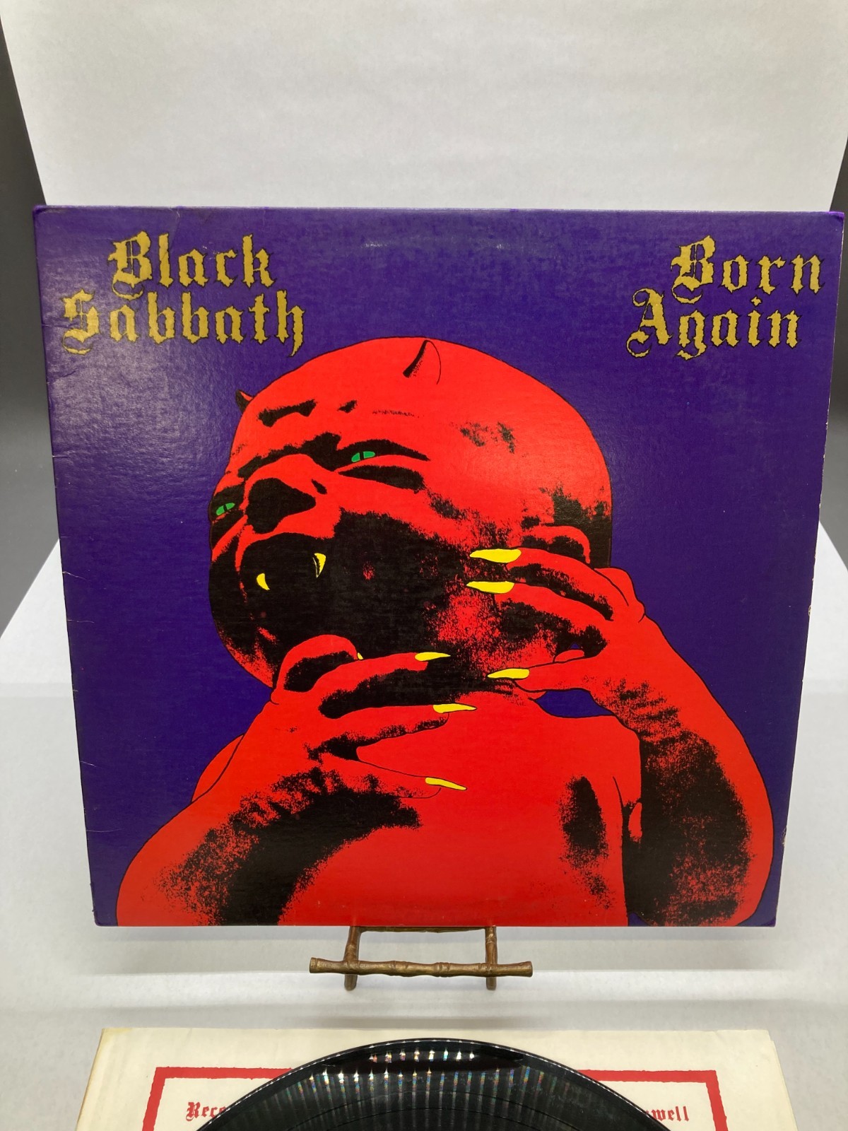 Black Sabbath Born Again Vintage Vinyl LP 1983 Warner Bros. Record