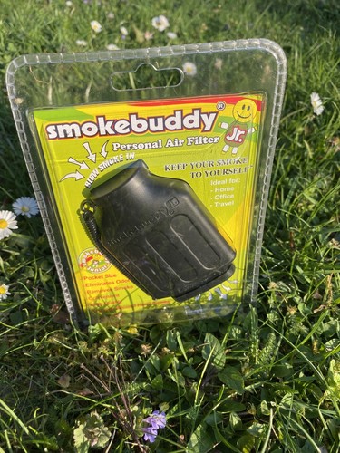 Black Smokebuddy Jr Personal Air Filter Black 1stück