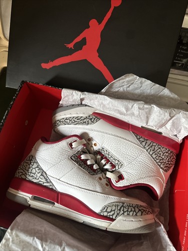 NIKE ナイキ AIR JORDAN 3 RETRO Cardinal Red Jordan 3 Retro Cardinal Red Men's - CT8532-126 - US