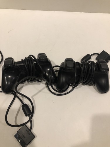 PlayStation 2 Dualshock Controller Lot FOR Of 2 ..FOR PARTS PARTS UNTESTED