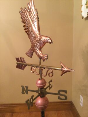 Good Directions Majestic Eagle Polished Copper Weathervane 1979P