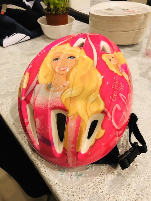barbie bike helmet