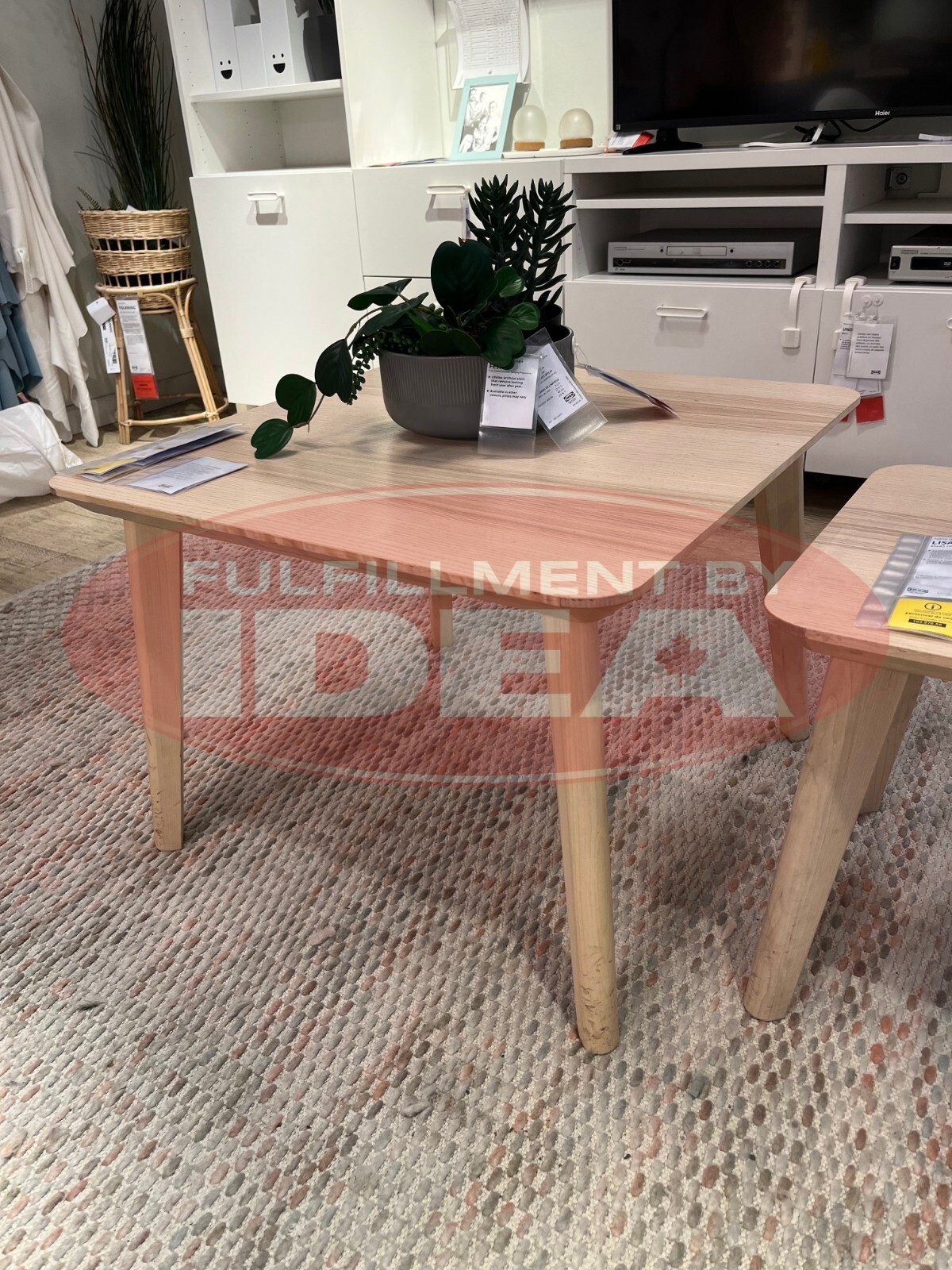 Brand New IKEA LISABO Table Ash Veneer Table 405.637.76 | eBay