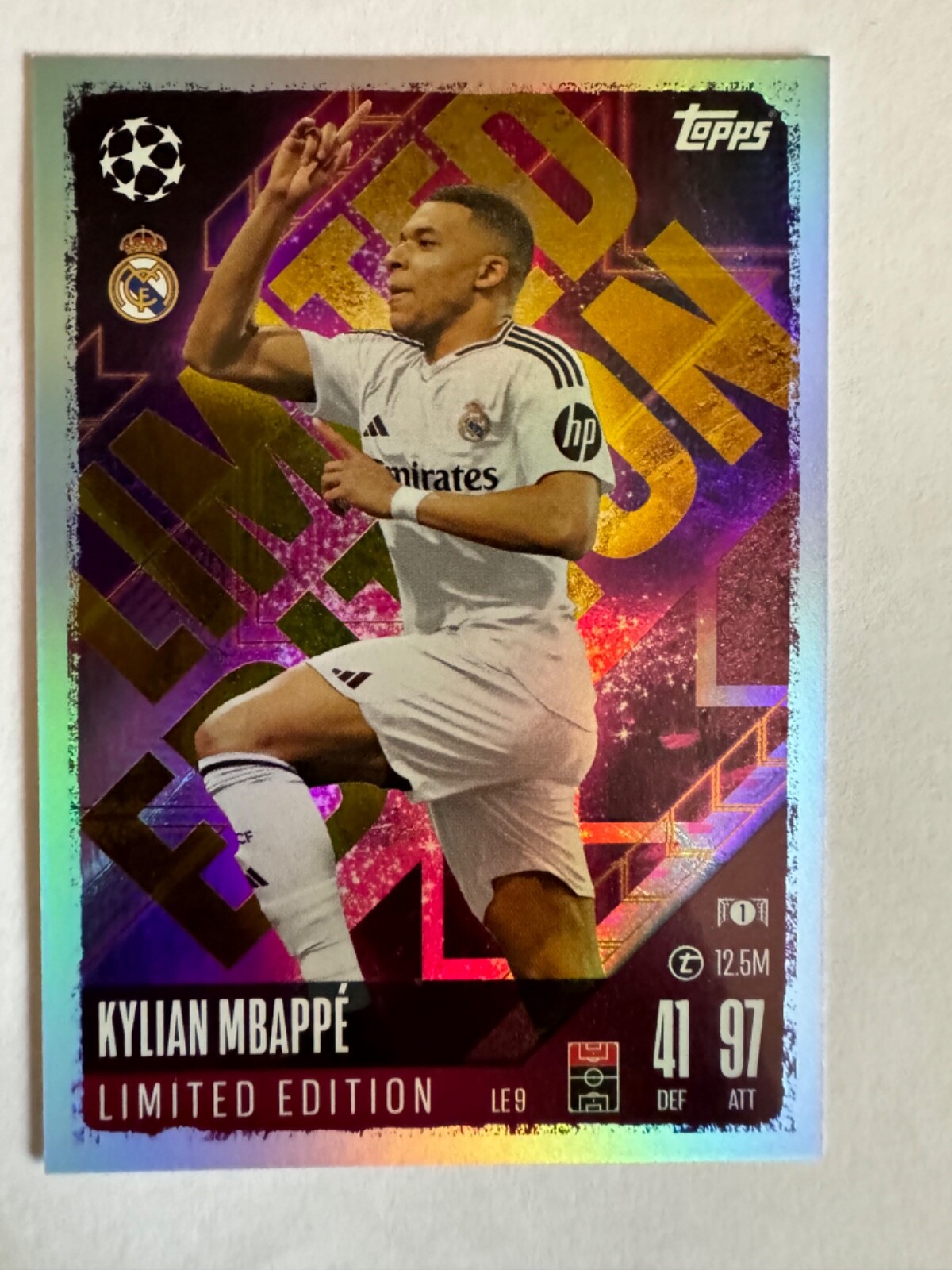 Topps Match Attax Limited Edition #9 Kylian Mbappe | eBay